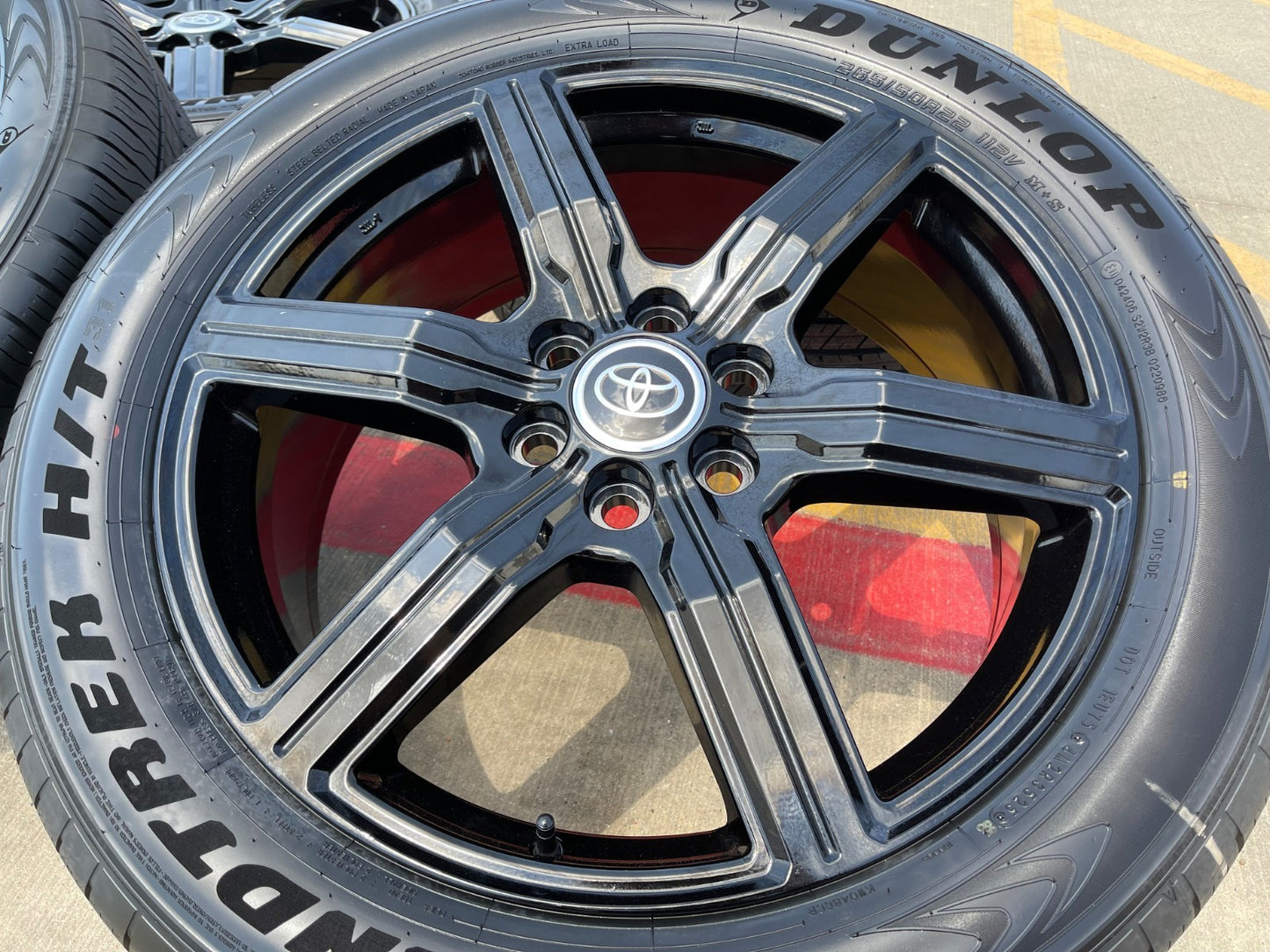 22" Toyota Tundra Sequoia OEM wheels rims 75282 Land Cruiser GX550 SET NEW