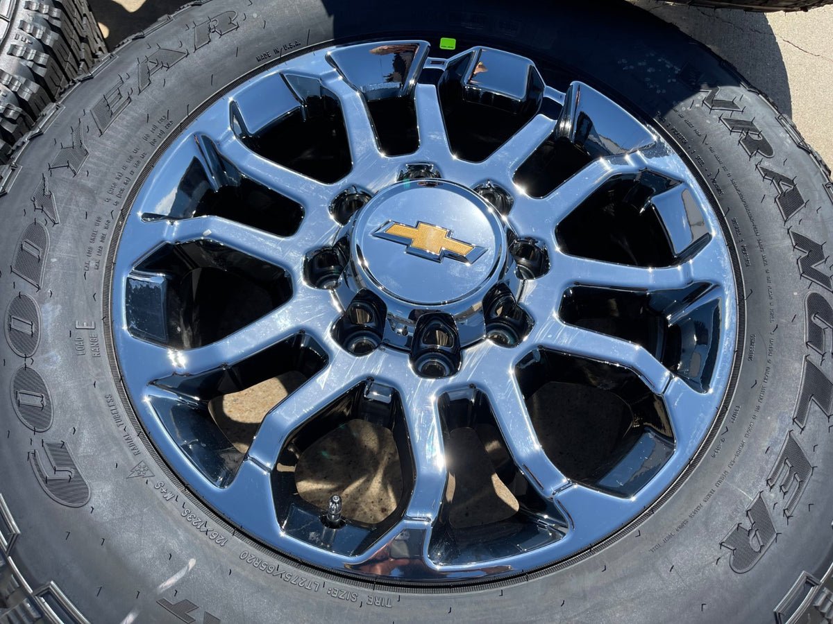 20" Chevy Silverado ZR2 GMC Sierra CHROME 2500 3500 OEM 95685 wheels rims NEW