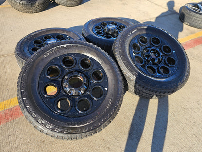 20" Ford F-250 F-350 OEM black Lariat 10299 10484 wheels rims 2024 2025 2026