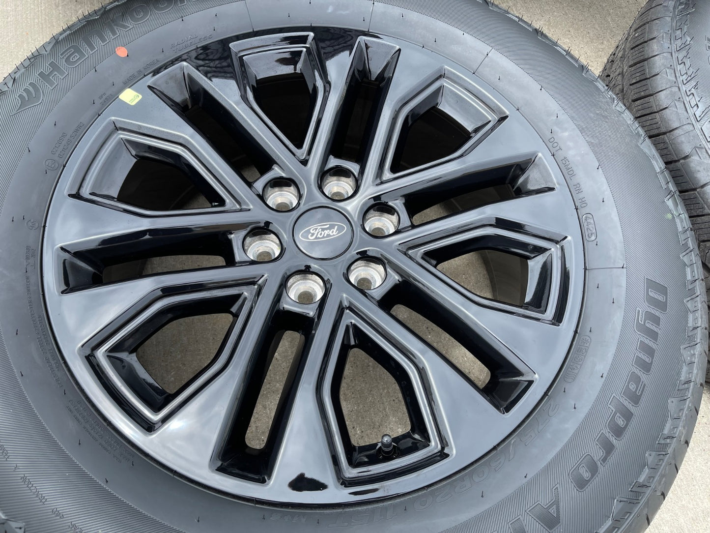 20" Ford F-150 LARIAT OEM 10619 BLACK rims wheels Expedition 2025 2026 2027 NEW