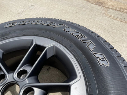 17" Jeep Wrangler Gladiator OEM 9158 9197 wheel rim GRAY spare