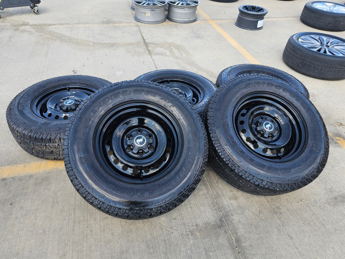 17" Ford Bronco wheels rims OEM 10227 Ranger SET BRIDGESTONE A/T NEW