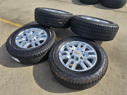 20" GMC Sierra AT4 2500 3500 OEM wheels rims 5950 Silverado BRIDGESTONE DUELER