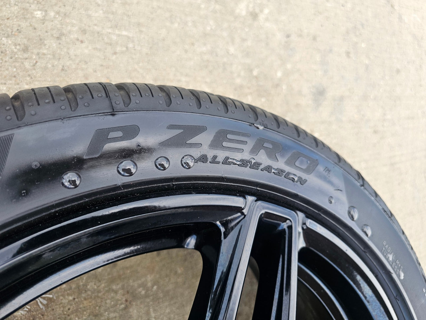 18" Mercedes CLA250 C E S Class OEM 85530 wheels rims tires PIRELLI NEW