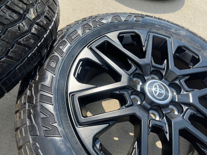 20" Toyota Tundra TRD wheels rims OEM SET TSS # 75276 95295 Sequoia FALKEN A/T3