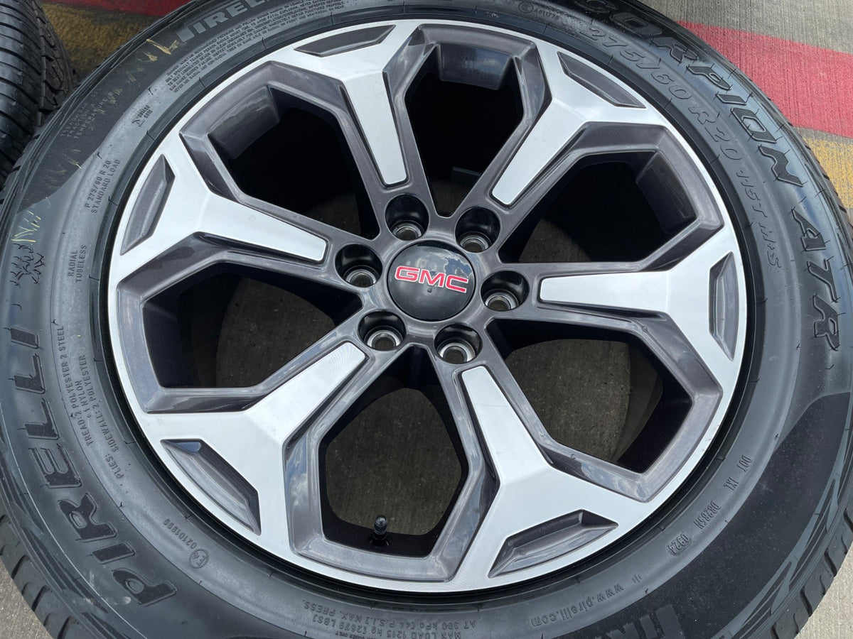 20" GMC Sierra AT4X Canyon Chevy Silverado OEM wheels rims 2025 2026 2027 NEW