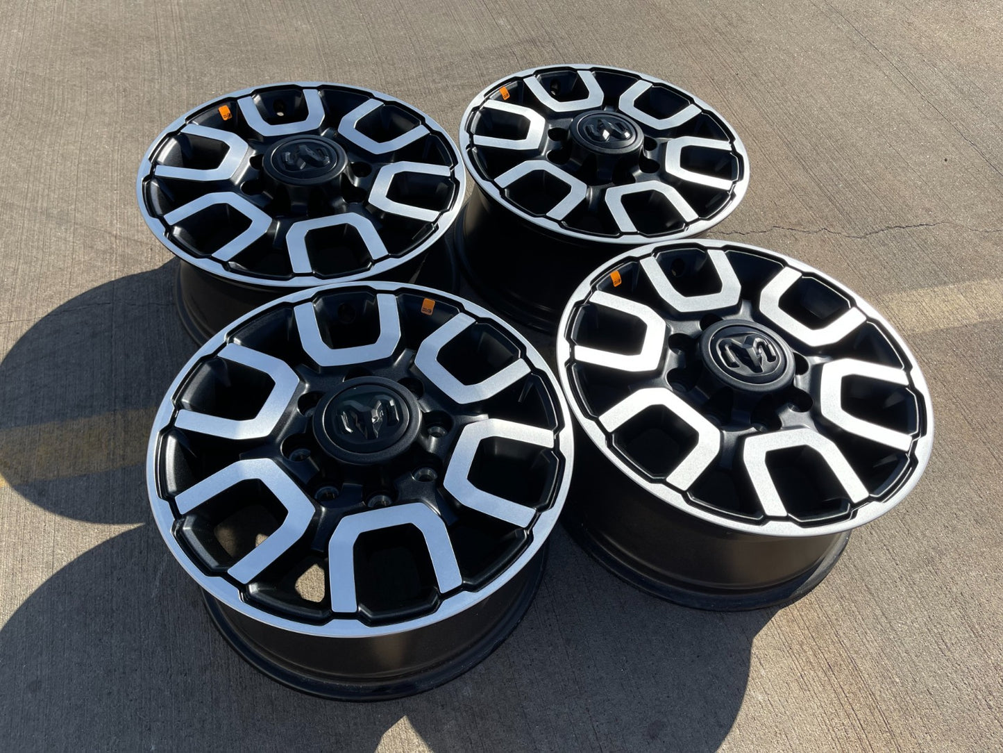 18" RAM 2500 3500 LARAMIE OEM 2694 wheels rims 2024 2025 2026 2027 NEW