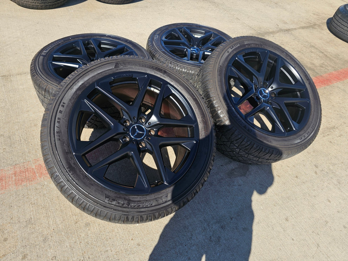 21" Mercedes G Wagon G63 AMG OEM wheels rims 2020 2021 2022 2023 2024 MICHELIN