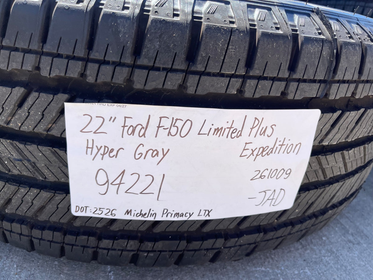 22" Ford F-150 LIMITED Plus OEM 94221 rims wheels Expedition 2026 2027 SET NEW