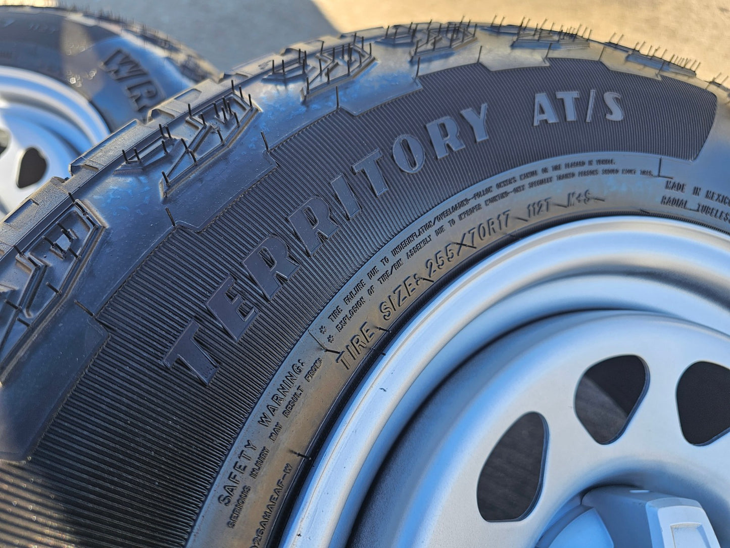 17" Chevy Colorado OEM wheels rims Silverado 8130 Canyon 2025 2026 NEW GOODYEAR