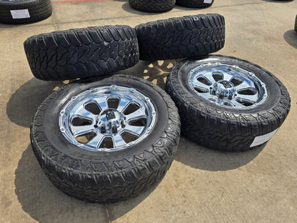 20x9 20" XD Series XD799 Ford F-250 F-350 rims wheels 8x170 -12 35"