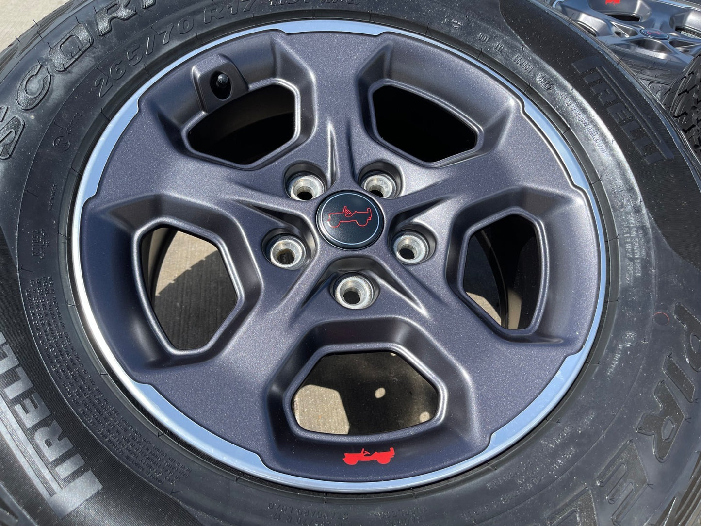 NEW 17" Jeep Gladiator RUBICON OEM wheels rims Wrangler RIM# 9236 FITS 2007-2027