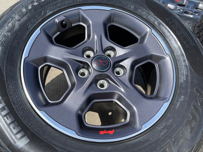 NEW 17" Jeep Gladiator RUBICON OEM wheels rims Wrangler RIM# 9236 FITS 2007-2027