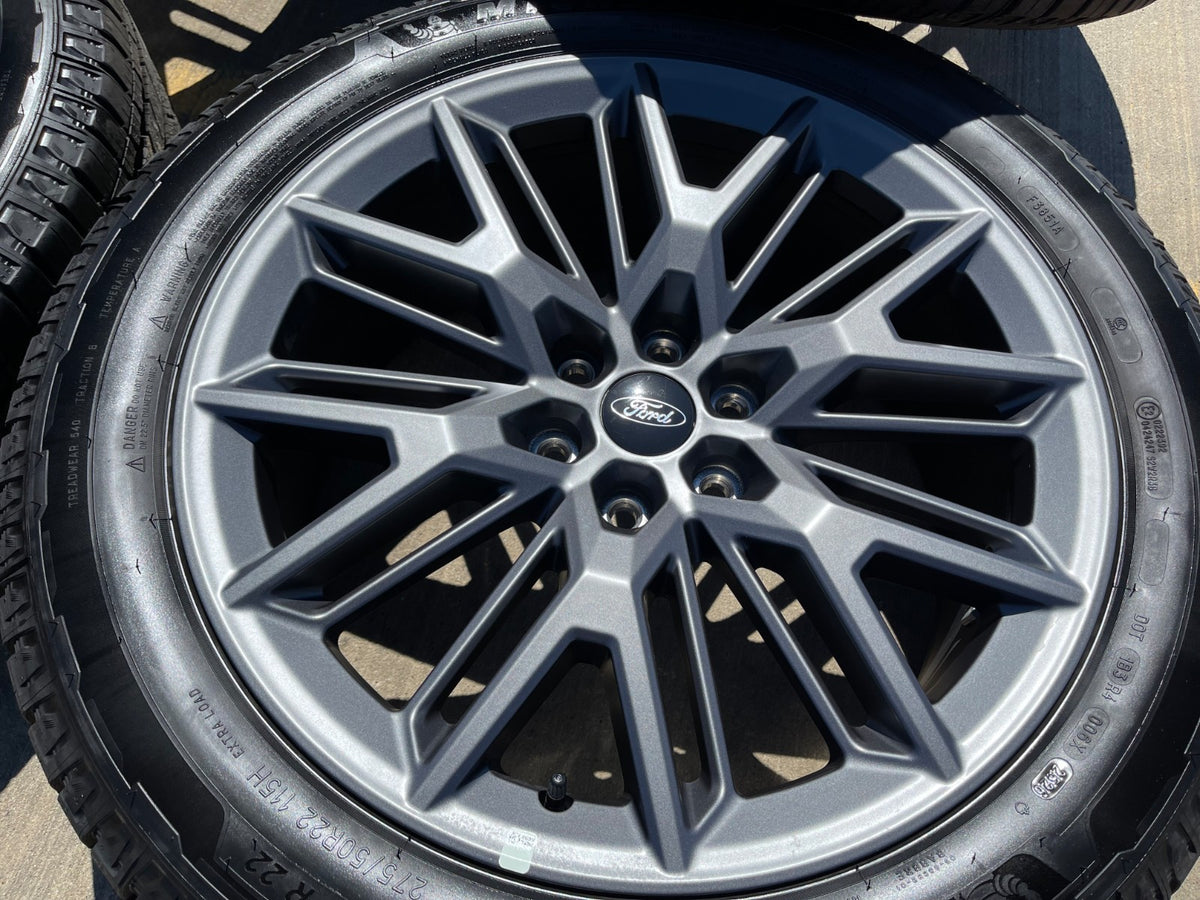 22" Ford F-150 LIMITED Plus OEM 94221 rims wheels Expedition 2026 2027 SET NEW
