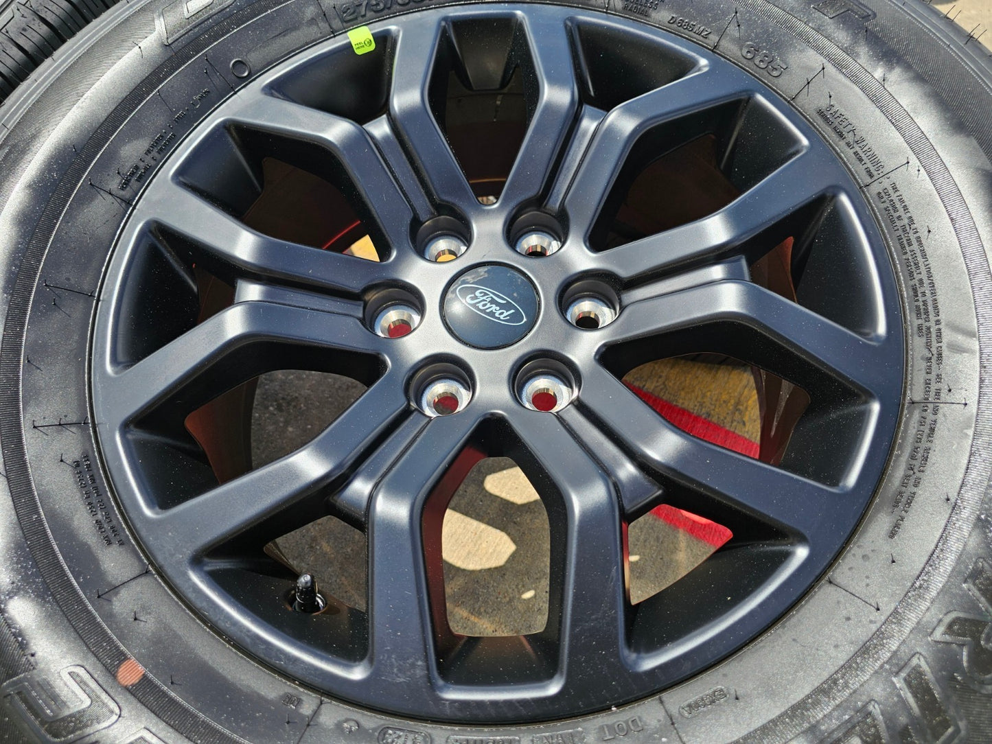 18" Ford F-150 TREMOR OEM rims wheels 10342 95351 SET Expedition BRIDGESTONE NEW