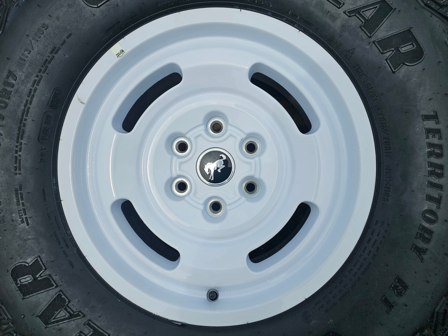 17" Ford Bronco HERITAGE Stroppe Edition 10463 OEM wheels rims white 2025 2026