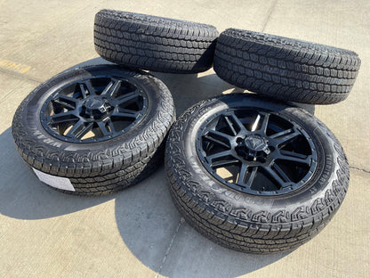 20" Toyota Tundra PLATINUM OEM 75159 SET wheels rims 5x150 tires GOODYEAR AT SET