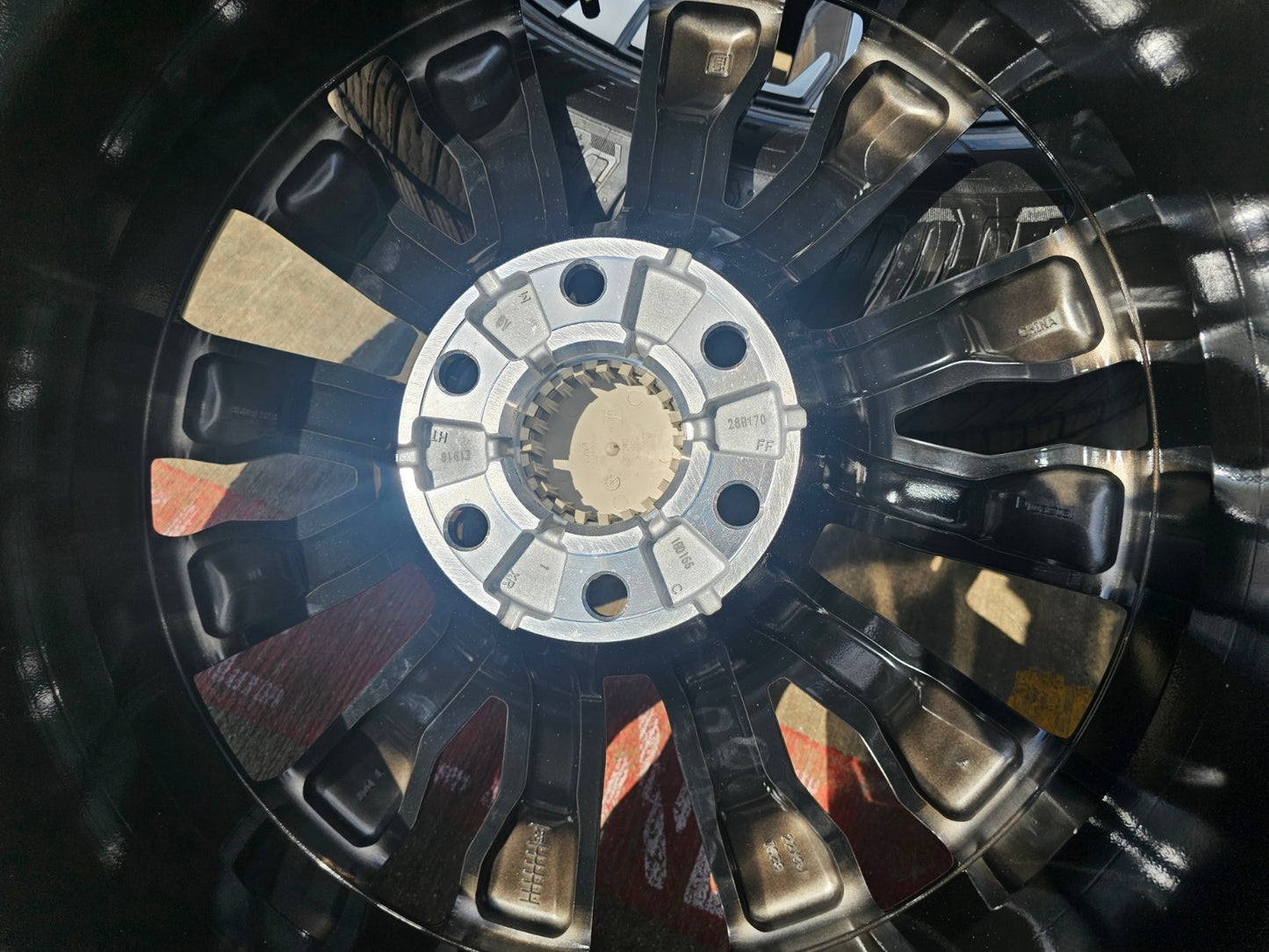 22" Chevy Tahoe Silverado Suburban OEM wheels rims 2025 2026 NEW MICHELIN