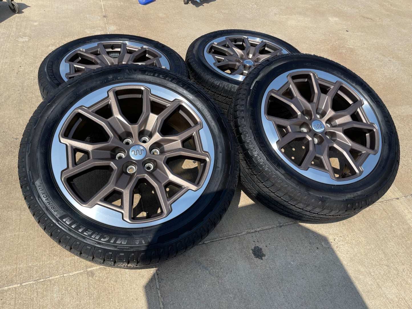 22" Ford F-150 OEM KING RANCH LIMITED rims wheels Expedition MICHELIN 2026 SET