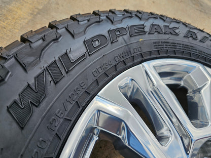 20" GMC Sierra Denali 2500 3500 OEM 5957 spare wheel rim tire FALKEN A/T3 NEW