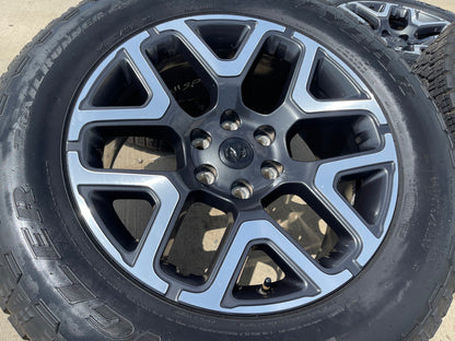 20" Dodge Ram 1500 OEM 94059 Laramie wheels rims 68583860AA 2024 2025 2026 SET