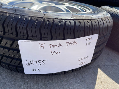 14" 14x6 Mazda Miata OEM 64755 wheels rims 1994 1997 2000 2005