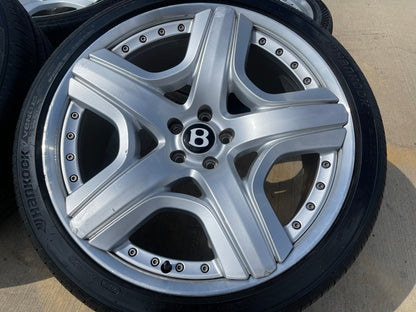 21" Bentley Continental OEM wheels rims Mulliner Flying Spur GT SET