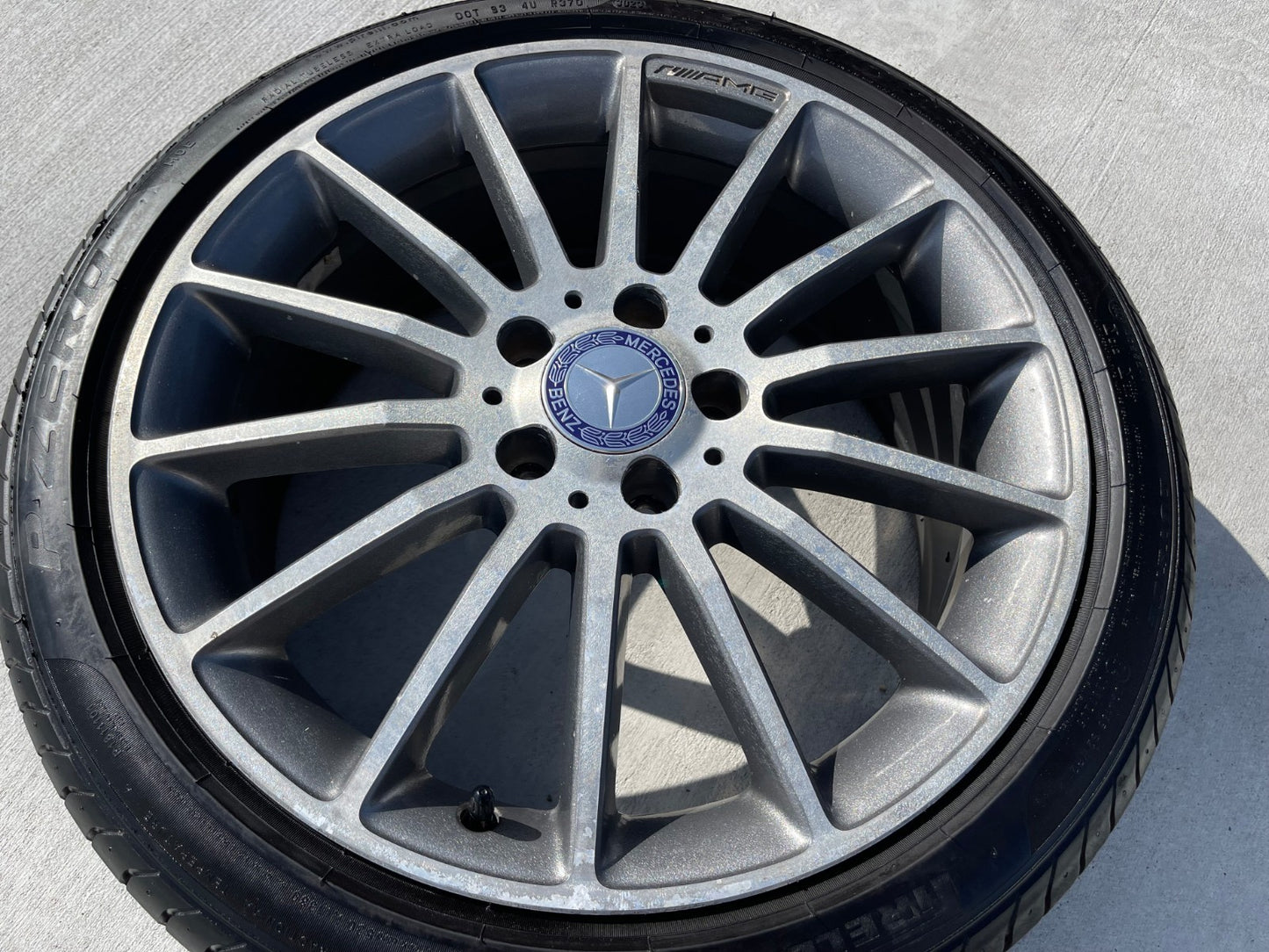 18" 18x7.5 Mercedes CLA250 C E S Class OEM A1764010200 wheel rim tire