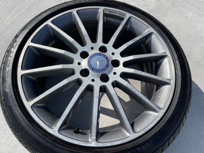18" 18x7.5 Mercedes CLA250 C E S Class OEM A1764010200 wheel rim tire