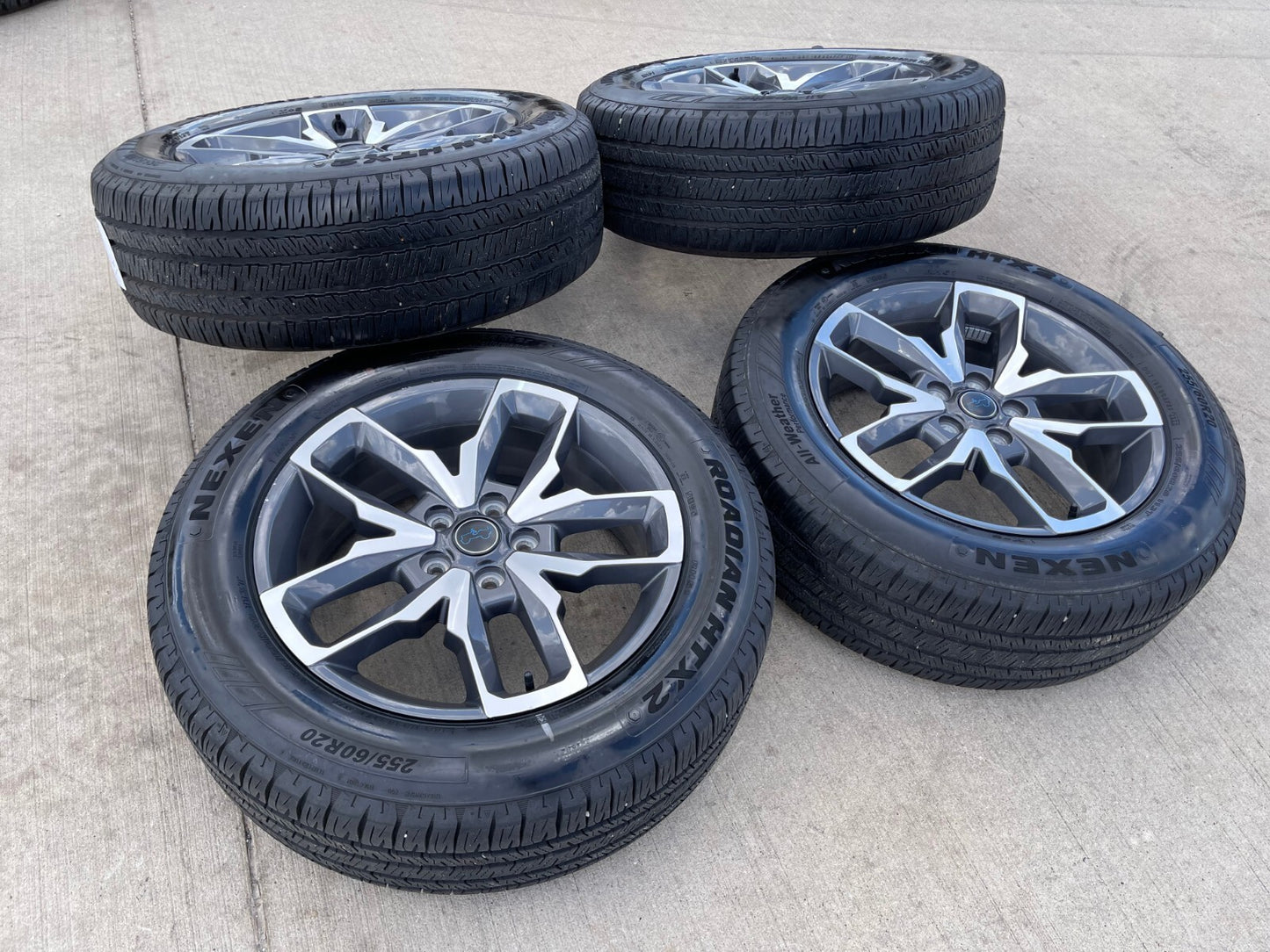 20" Jeep Wrangler Rubicon 4XE OEM 9333 wheels rims Gladiator 2024 2025 2026