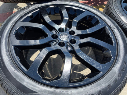 22" Land Rover Range DEFENDER OEM wheels rims black 72247 NEW