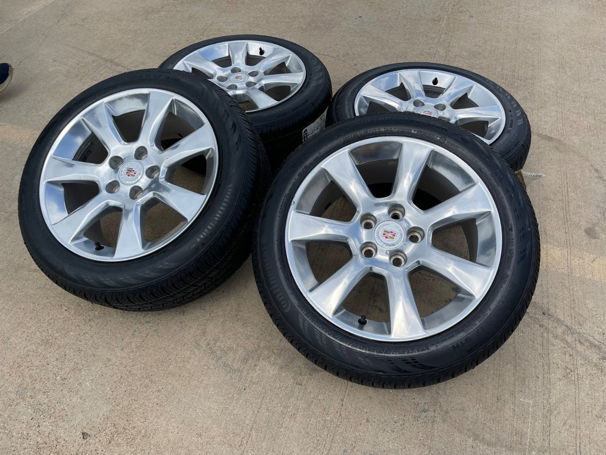 17" Cadillac ATS OEM 4702 wheels rims SET CONTINENTAL NEW