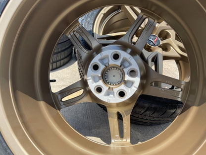 19" + 20" Chevy Corvette C8 OEM wheels rims BRONZE 14007 14008 2024 2025 NEW