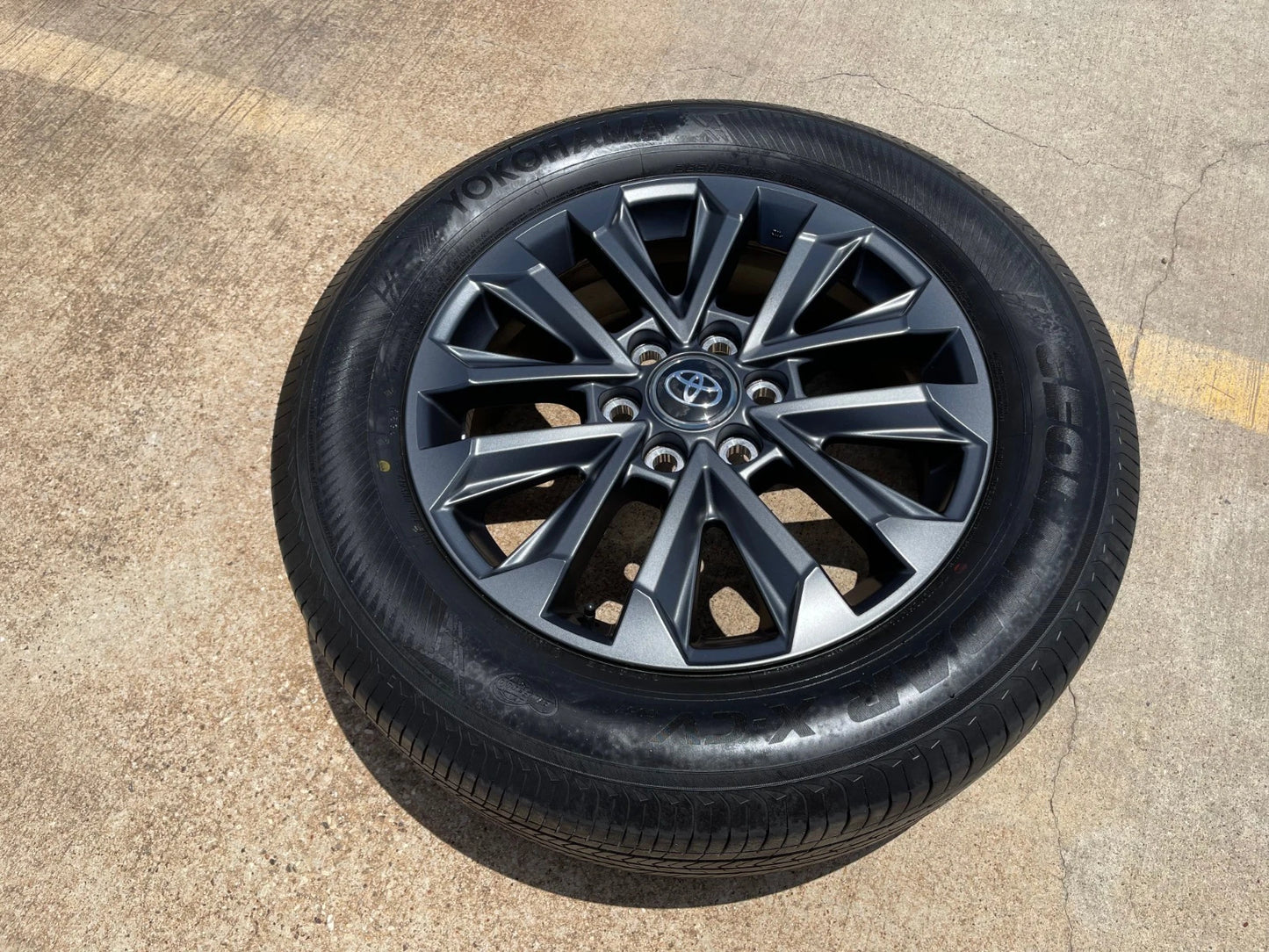 (1) 20" Toyota Land Cruiser OEM wheel rim Tundra Sequoia 2024 2025 2026 NEW