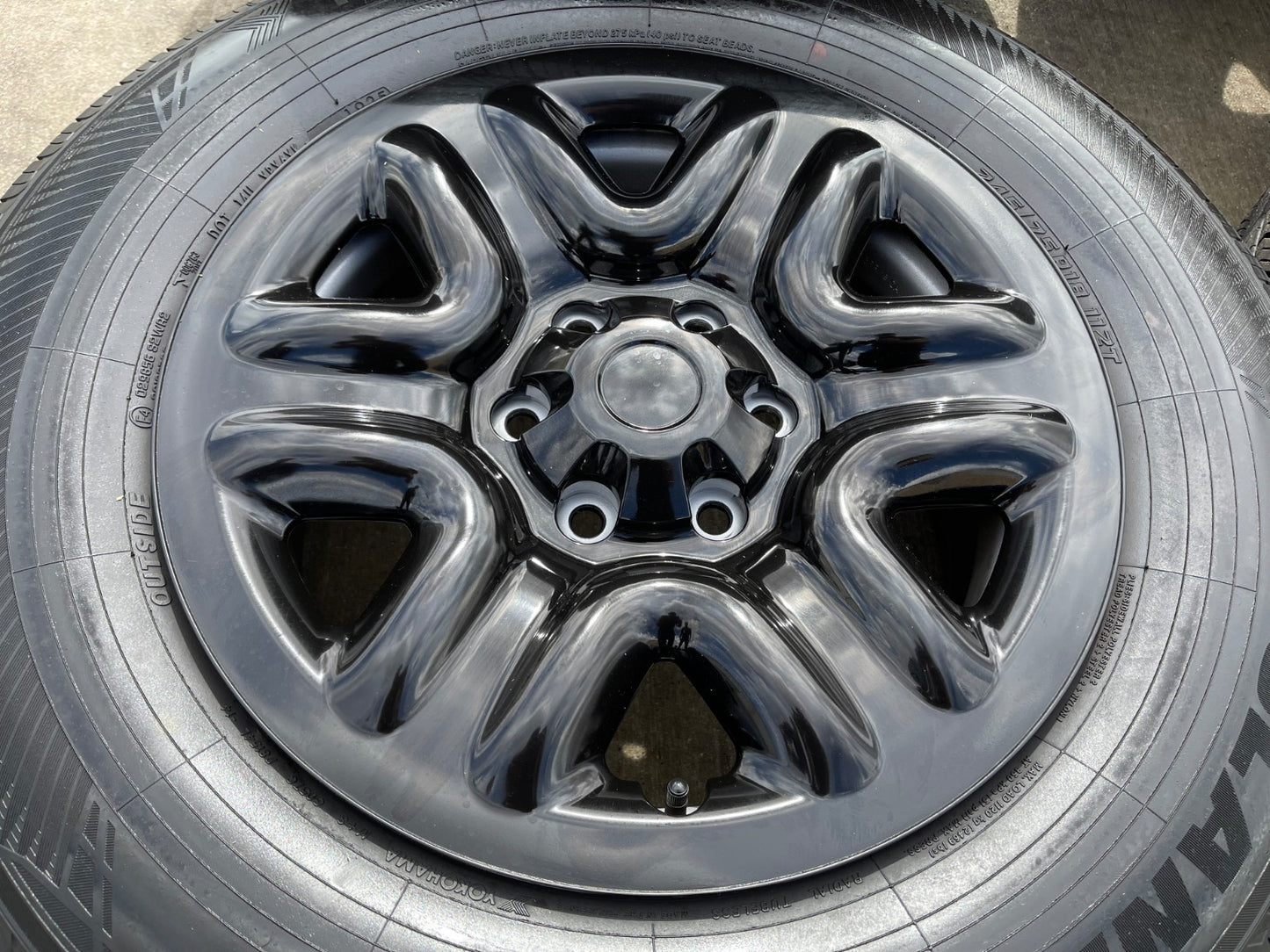 18" Toyota Tundra TSS TRD OEM 99083 75275 wheels rims Sequoia LX600 2025 2026