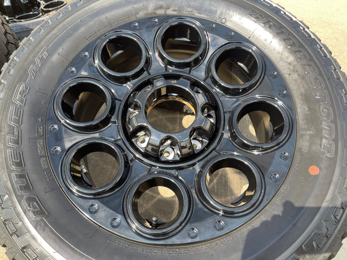 20" Ford F-250 F-350 OEM TREMOR wheels rims SET 10299 10484 BRIDGESTONE SET NEW