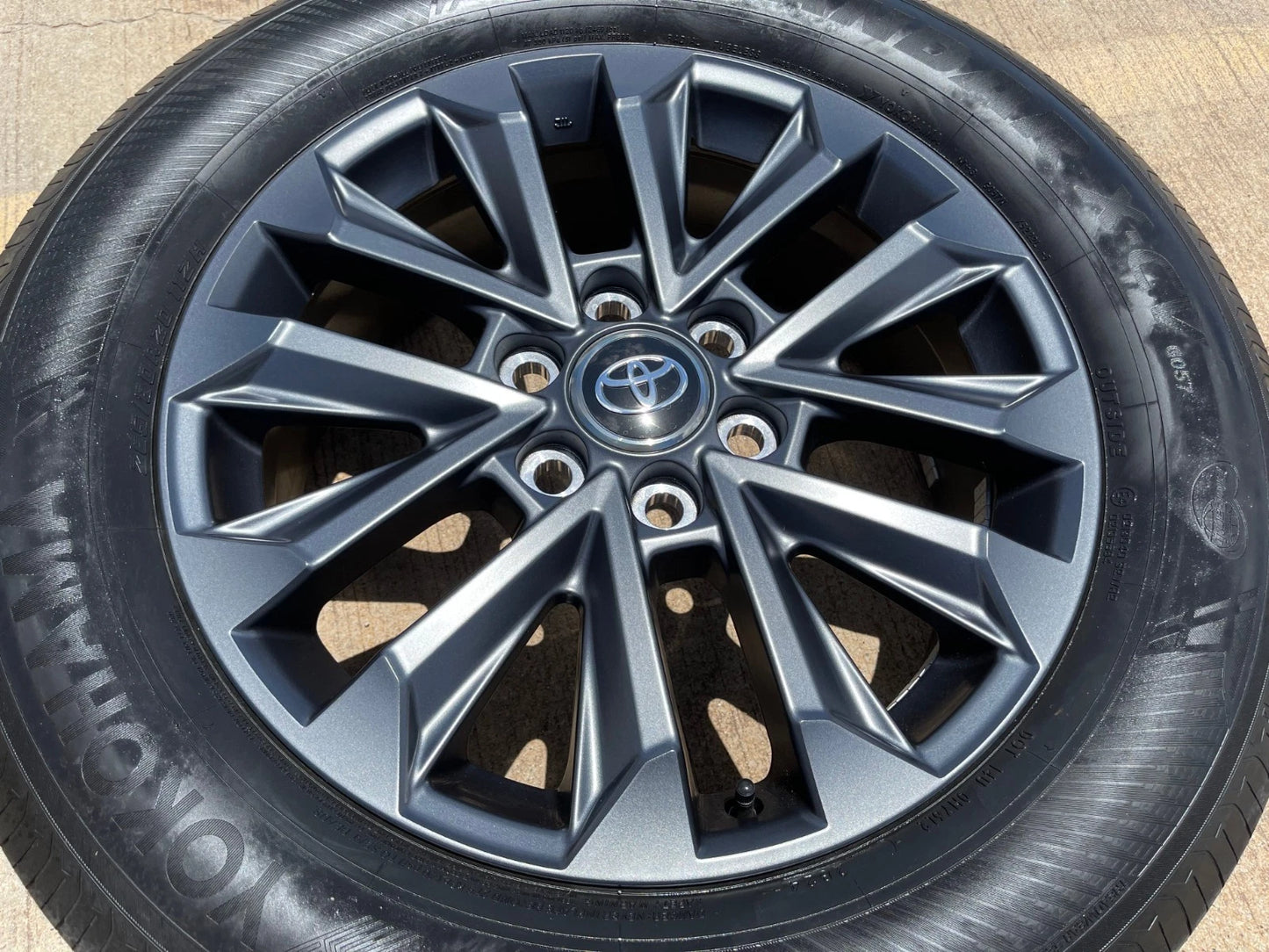 (1) 20" Toyota Land Cruiser OEM wheel rim Tundra Sequoia 2024 2025 2026 NEW