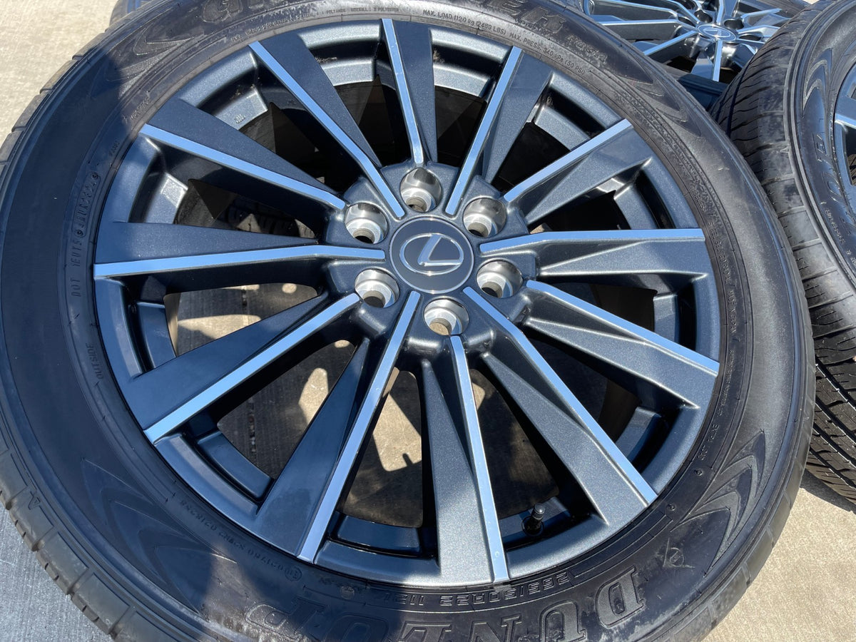 22" Lexus GX550 OEM wheels rims Toyota Land Cruiser Tundra 78519 LX600 SET NEW