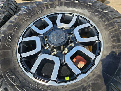 18" Ram 2500 3500 LARAMIE OEM wheels rims 2694 tires 35" NITTO