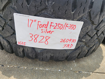17" Ford F-250 F-350 OEM 3828 wheels rims tires GOODYEAR R/T 33"