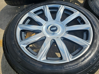 22" Cadillac Escalade Platinum OEM ORIGINAL 95078 wheels rims 2023 2024 2025
