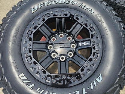 18" Hummer beadlock EV HEV 2500 OEM wheels rims 2023 2024 2025 2026 2027 NEW