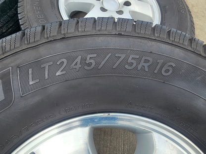 (4) 16" Mercedes Sprinter OEM 2353 wheels rims tires MICHELIN