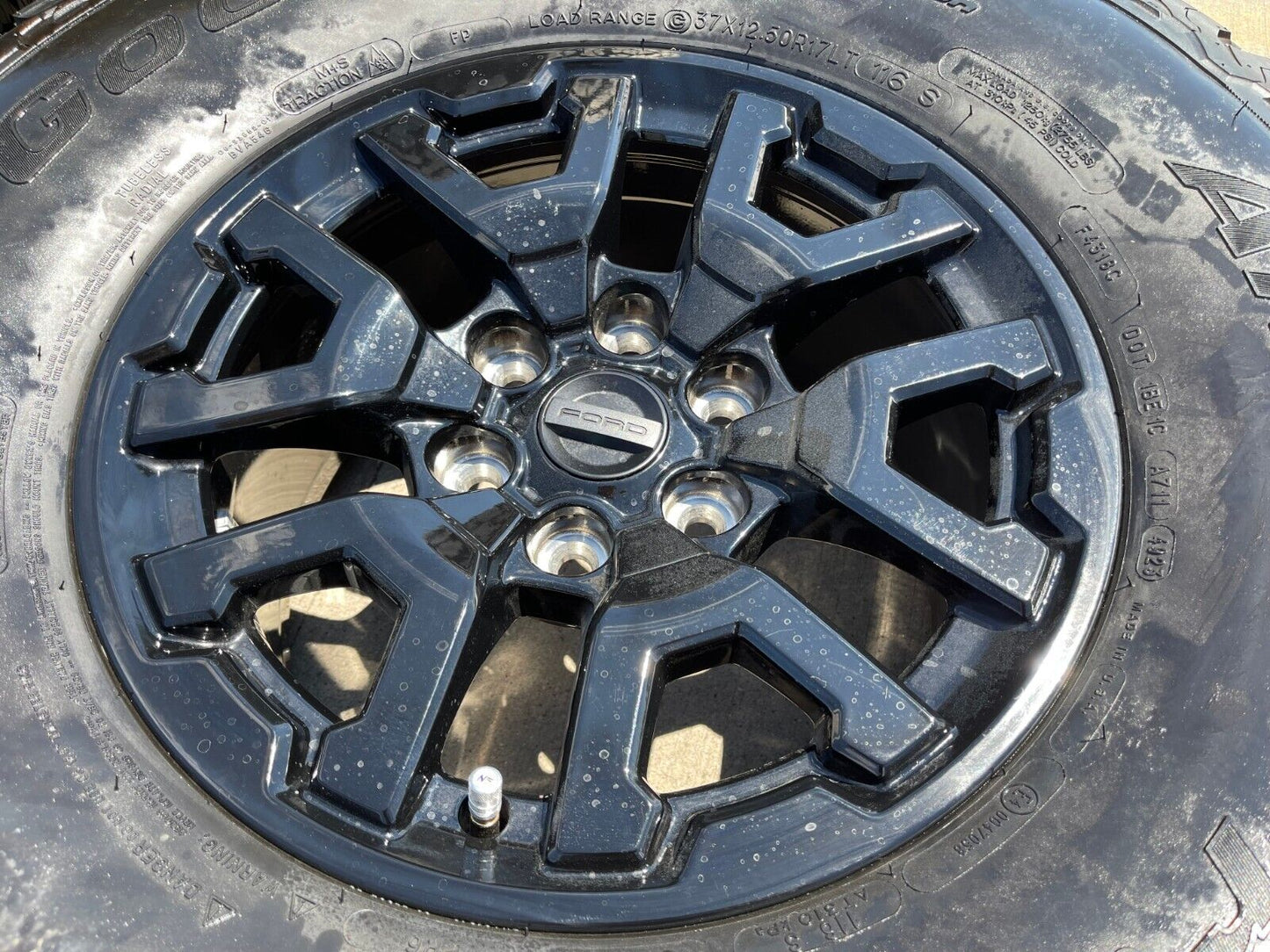17" Ford F-150 Raptor Bronco OEM rims wheels BFG 10461 tires 2023 2024 2025 NEW