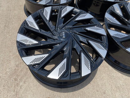 22" Lincoln Nautilus Black Label OEM rims wheels 2022 2023 2024 2025 2026 NEW