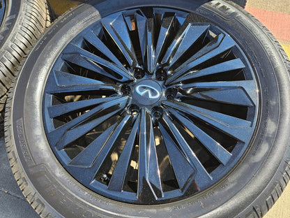 22" Infiniti QX80 QX56 Nissan Titan Armada OEM 94236 wheels rims MIHCELIN NEW