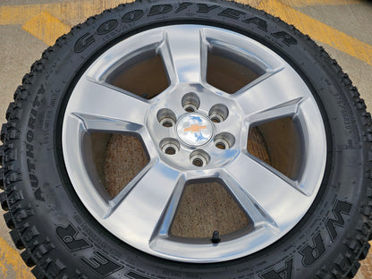20" Chevy Silverado 1500 Tahoe Suburban OEM wheel rim 5652 tire spare GOODYEAR