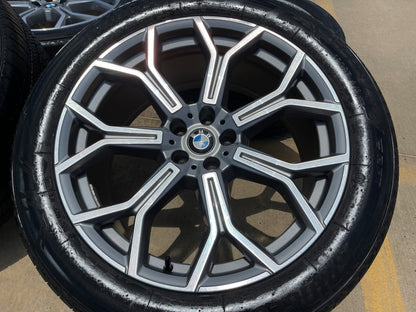 21" BMW X6 X7 OEM 86533 96409 Series 753 wheels rims tires BRIDGESTONE