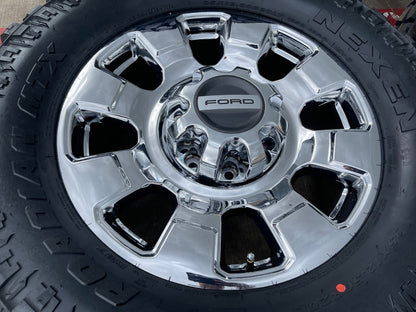 20" Ford F-250 F-350 OEM KING RANCH 10295 25085 10552 chrome wheels rims 35" NEW