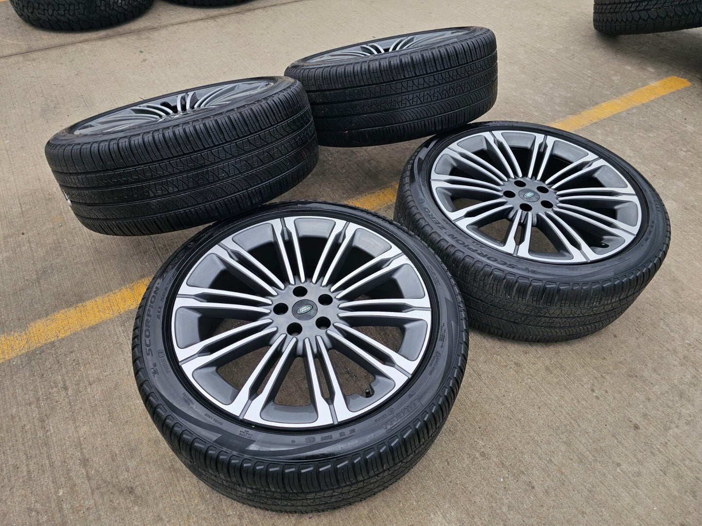 23" Land Rover Range AUTOBIOGRAPHY OEM 72377 wheels rims 2023 2024 2025